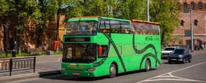Прокатиться на двухэтажном экскурсионном автобусе 