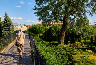 Walk along the Holy Moat