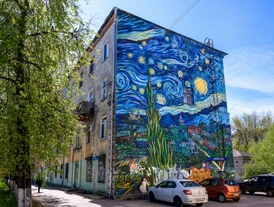 Уличное искусство Ильи Спиченкова