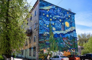 Уличное искусство Ильи Спиченкова