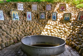 Visit the healing springs