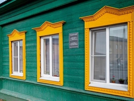 The house where the writer Galina Nikolaeva lived