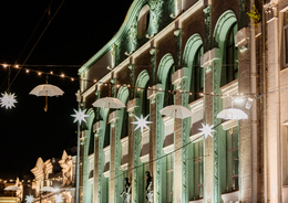 The charm of Nizhny Novgorod by evening