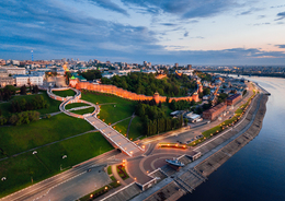 Sightseeing tour of Nizhny Novgorod